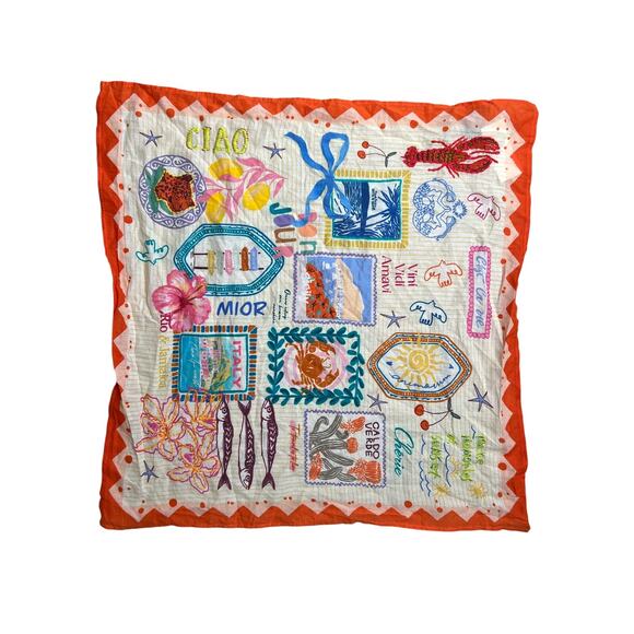 Anthropologie Accessories - NWT Vismaya x Anthropologie Italian Summer Icon Scarf Size All